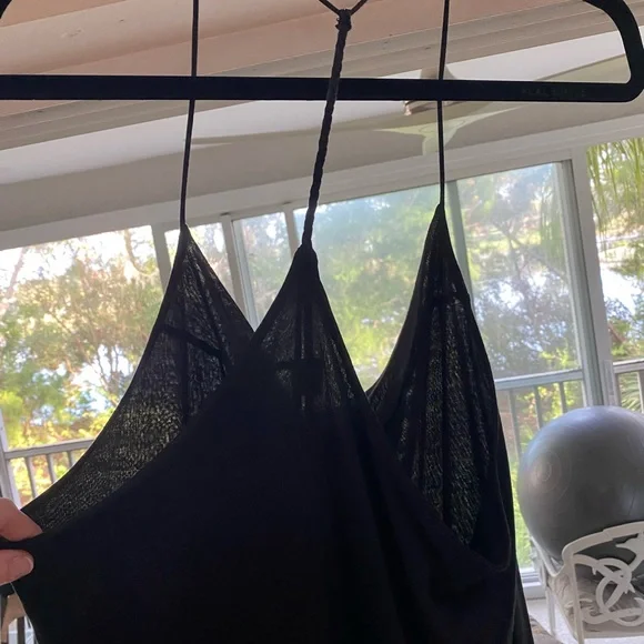 Kimberly Ovitz black racerback dress - Picture 6 of 7